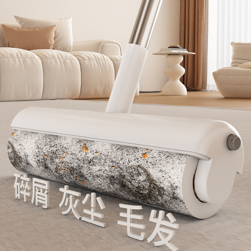 【原创】粘毛器滚筒床上衣服吸去黏滚除毛筒刷替换卷纸沾头发神器|undefined
