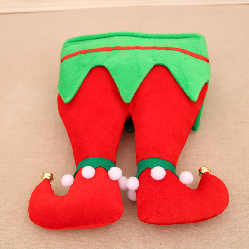 Nuevo sombrero creativo de Navidad sombrero de payaso elfo decoraciones de Navidad regalo de Navidad sombrero de hombre viejo