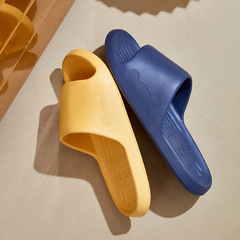 Factory Wholesale Side Cute Bear Home Slippers Indoor Bathroom Anti-slip Sleepy Feet Shower Slippers Dropshipping One Piece