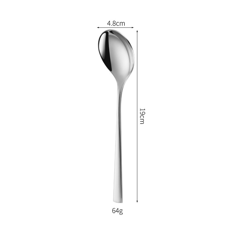 新紀元304ステンレスナイフとフォークの厚いスプーンとヨーロッパ式ホテルの高級西洋料理のステーキのナイフとフォークのセット|undefined