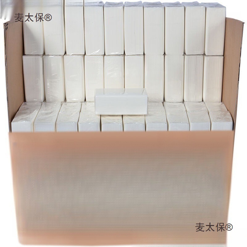 大包纸巾批发工厂100包纸巾抽纸整箱餐巾纸饭店便宜酒店商麦太保