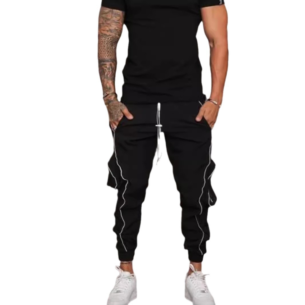 Herrenbekleidung: Lässiger reflektierender Overall für Herren_voghion.com