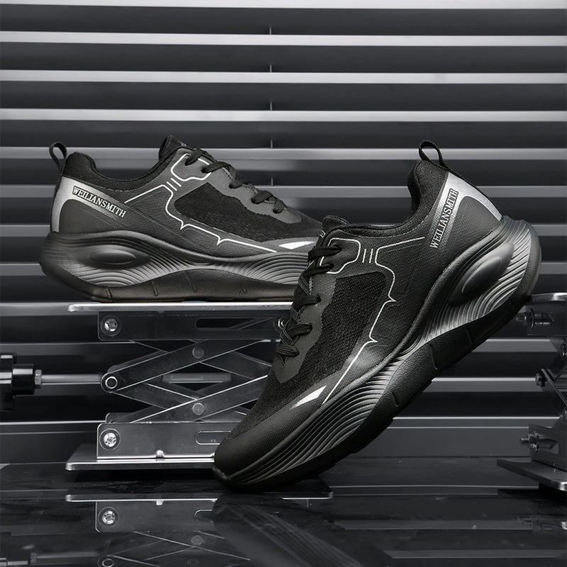 DaFa2025 nuevo verano respirable mesh zapatos deportivos para hombres adolescentes suela suave ultra delgada zapatos de corrida amortiguador