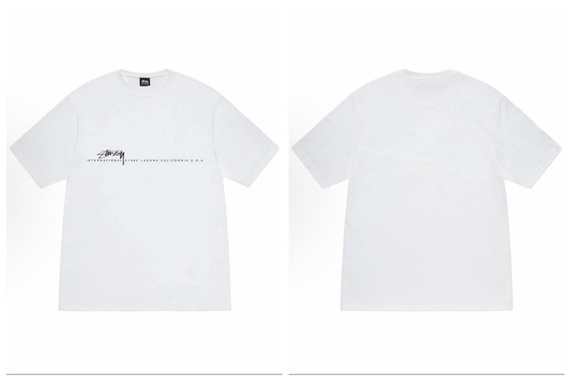 2025 新しい stussy ステューシー男性と女性の半袖 Tシャツ夏の男性と女性のルーズ 230 グラムヘビーウェイト高品質 Tシャツ|undefined