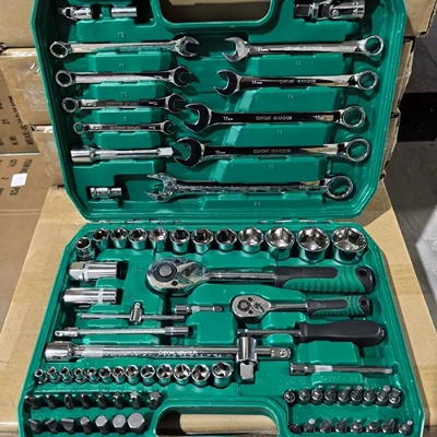 and Car Maintenance Kit, Ratchet – Mühərrik tənzimləmə alətləri - 82-piece-24-tooth-auto-repair-socket-wrench-set