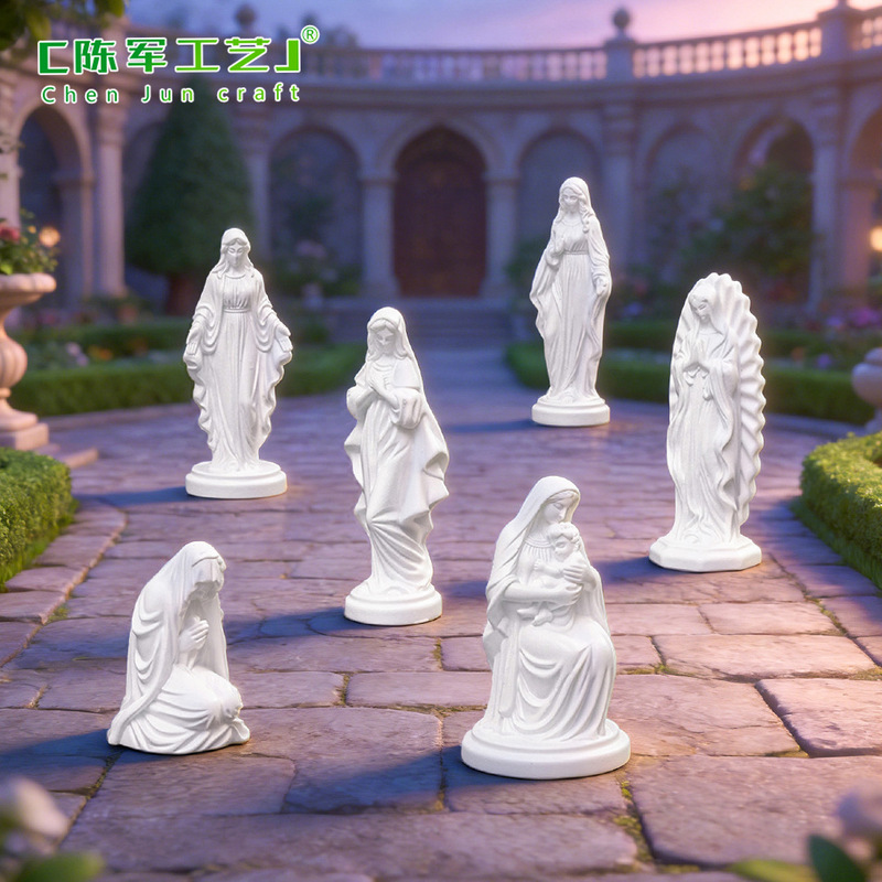 Cross-border new product micro-landscape simulated human statue resin craft DIY decoration accessories desktop ornament