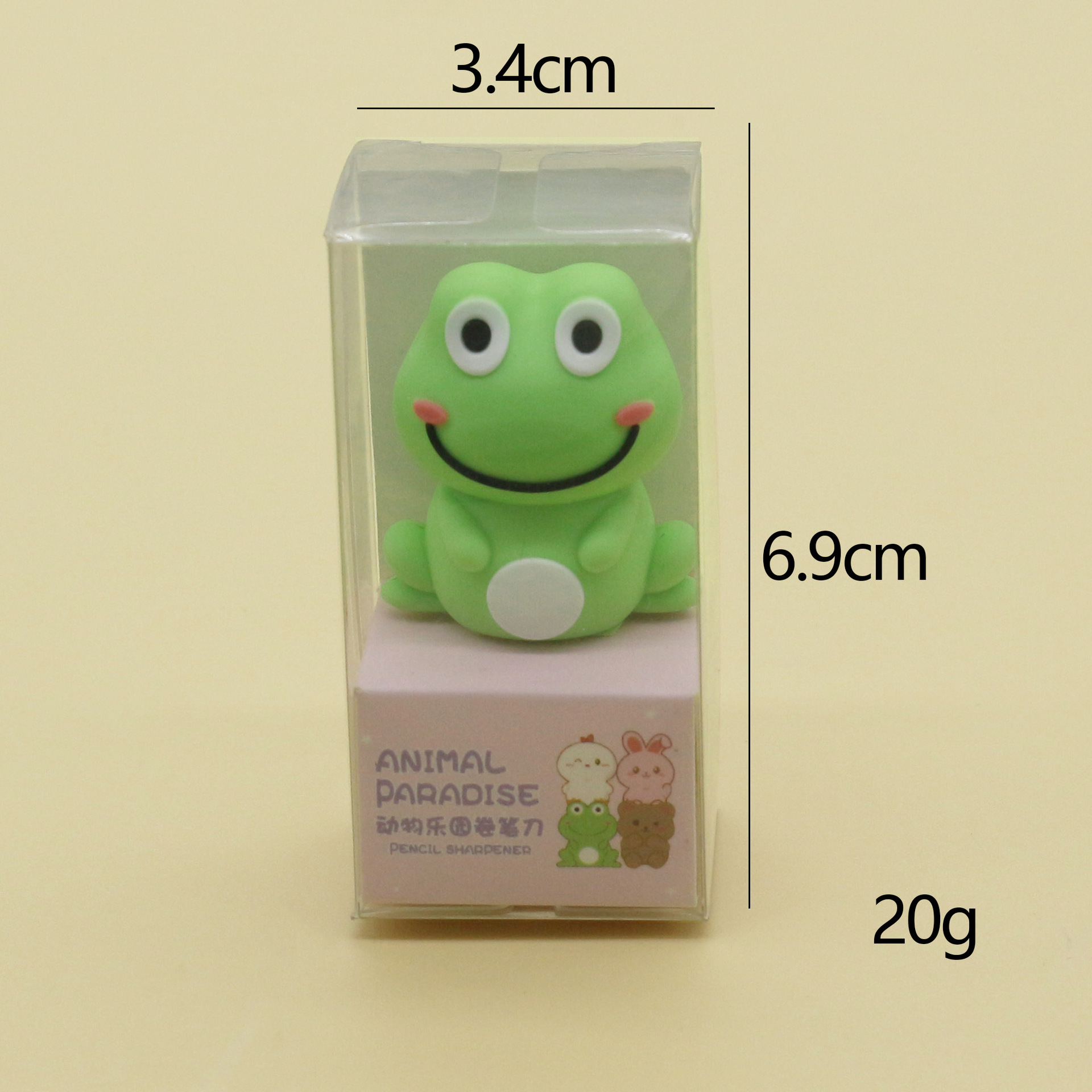 Dibujos animados lindo sacapuntas arte creativo para estudiantes sacapuntas pequeños portátiles para niños al por mayor