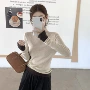 高领修身撞色秋冬内搭