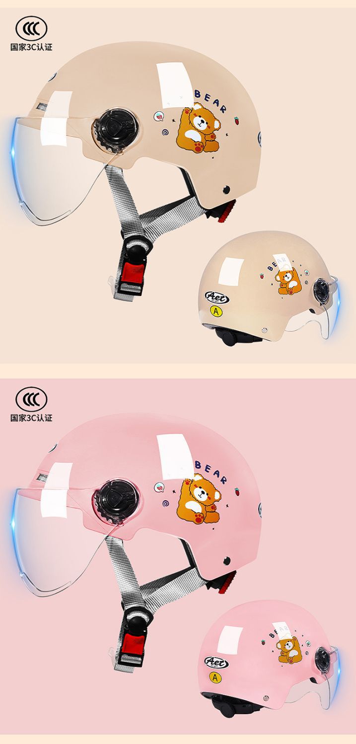 Electric Vehicle Summer Helmet 3C Certified New Hat Motorcycle Helmet