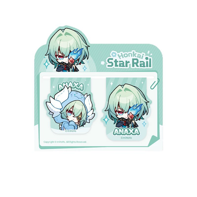 Набор мягких магнитных закладок (miHoYo) серия Honkai: Star Rail, на заказ, 4 шт.