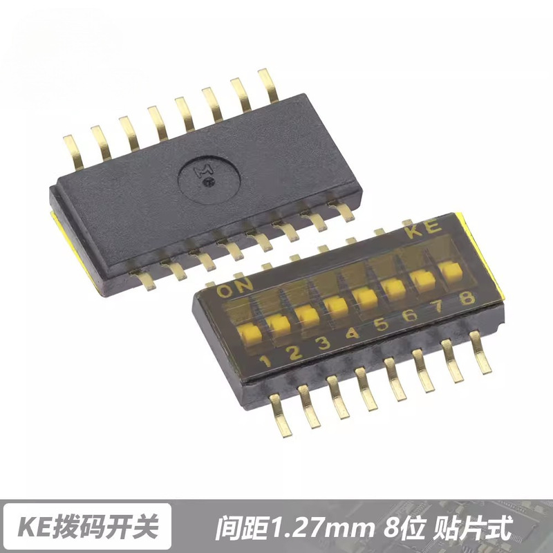 工場直販オリジナルke 1.27mm 1/2/3/4/5/6/8/10pビットダイヤルスイッチdshp02tsger|undefined