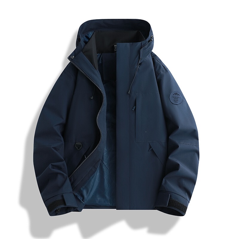 Camel-style couple's windbreaker, outdoor single-layer windproof jacket, men's thin, color-blocked, breathable, windproof, and waterproof jacket Camel-style couple's windbreaker, outdoor single-layer windproof jacket, men's thin, color-blocked, breathable, windproof, and waterproof jacket