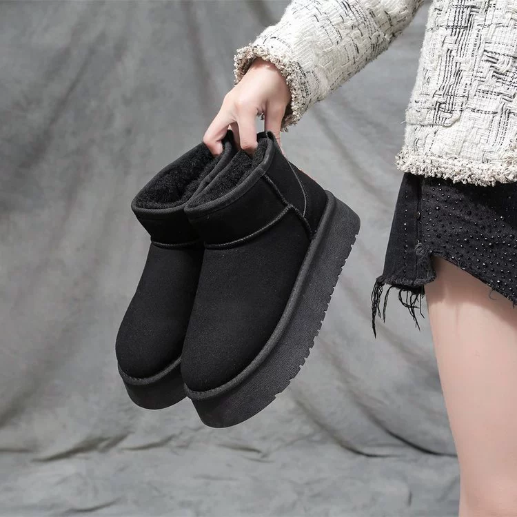 (Cross-border trading), winter boots platform, Korean style