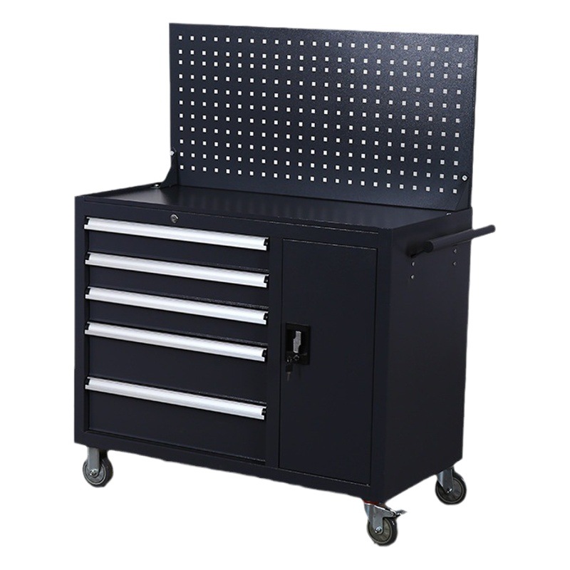 Los expertos industriales eligen carros de herramientas de alta resistencia, gabinetes de almacenamiento de piezas de herramientas para reparación de automóviles multifuncionales y modelos reforzados.