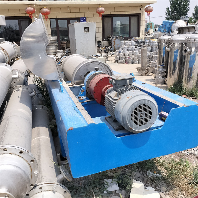 二手1200型卧螺离心机 工业用台式离心分离设备