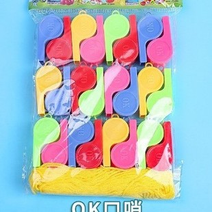Whistle Football Whistle Cheerleading Props Children's Candy Color Toys Concert Fan Whistle Wholesale Factory