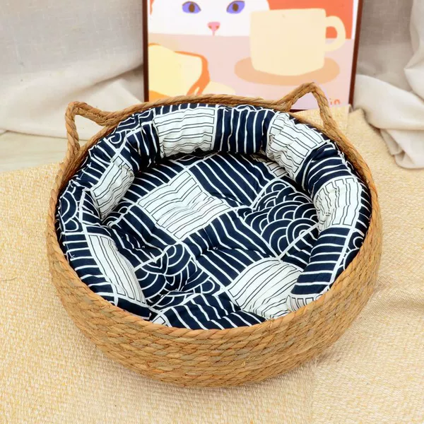 Blue pillow