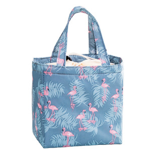 Japanese Style Ins Lunch Bag Satchel Outdoor Insulation Bag Lunch Box Bag Drawstring Student Korean Satchel Small Picnic Bag