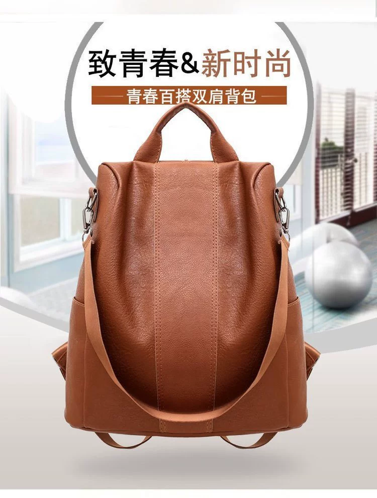 Backpack, bag, 2019, Korean style, anti-theft