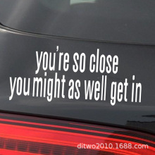 �羳���QӢ���b��N��you're so close���Ԅ����b��N����܇��Ʒ