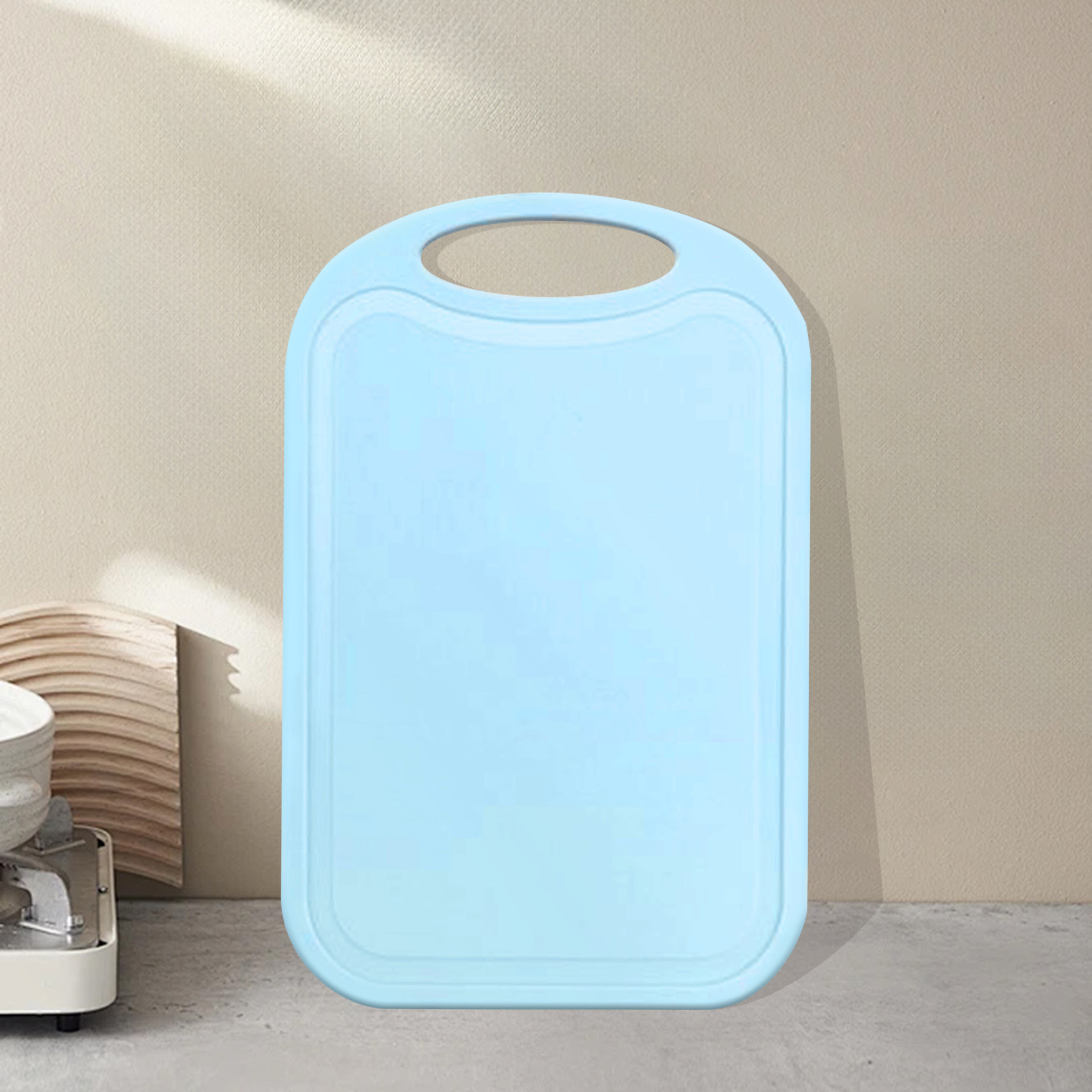 Tablero de cocina tablero de recorte de verduras tablero de recorte de frutas tablero de recorte de plástico pequeño dormitorio tablero de recorte