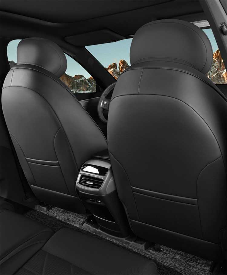 Changan Deep Blue S07 Car Seat Cushion, Deep Blue S7 Full Leather Seat Cover, All-Season Universal Seat Cushion, Full-Cover Seat Cover
