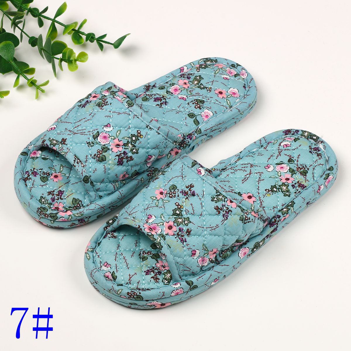 삼겹 꽃무늬 원단 여성용 7호