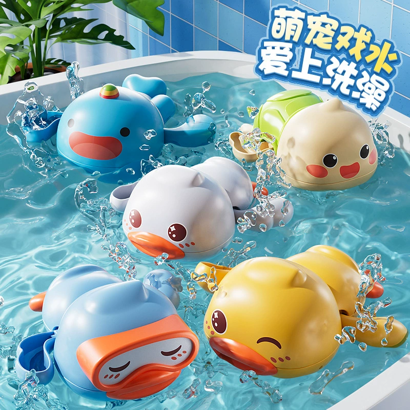 Заводная игрушка, играющая в воде
