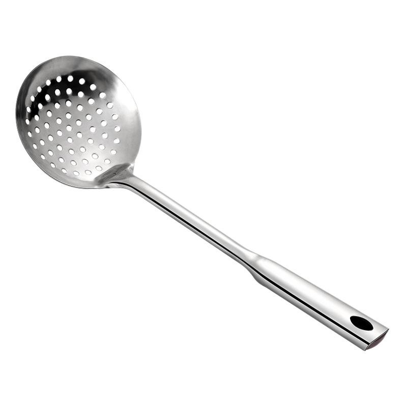 Venta al por mayor colador de acero inoxidable cocina hogar cocina gadget espesado filtro aceite residuo drenaje fideos olla caliente colador