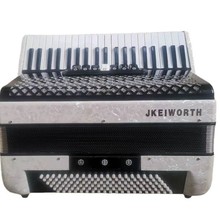 卡尔沃斯手风琴 96贝斯 37键 7变音手风琴乐器 120贝斯3排簧手风