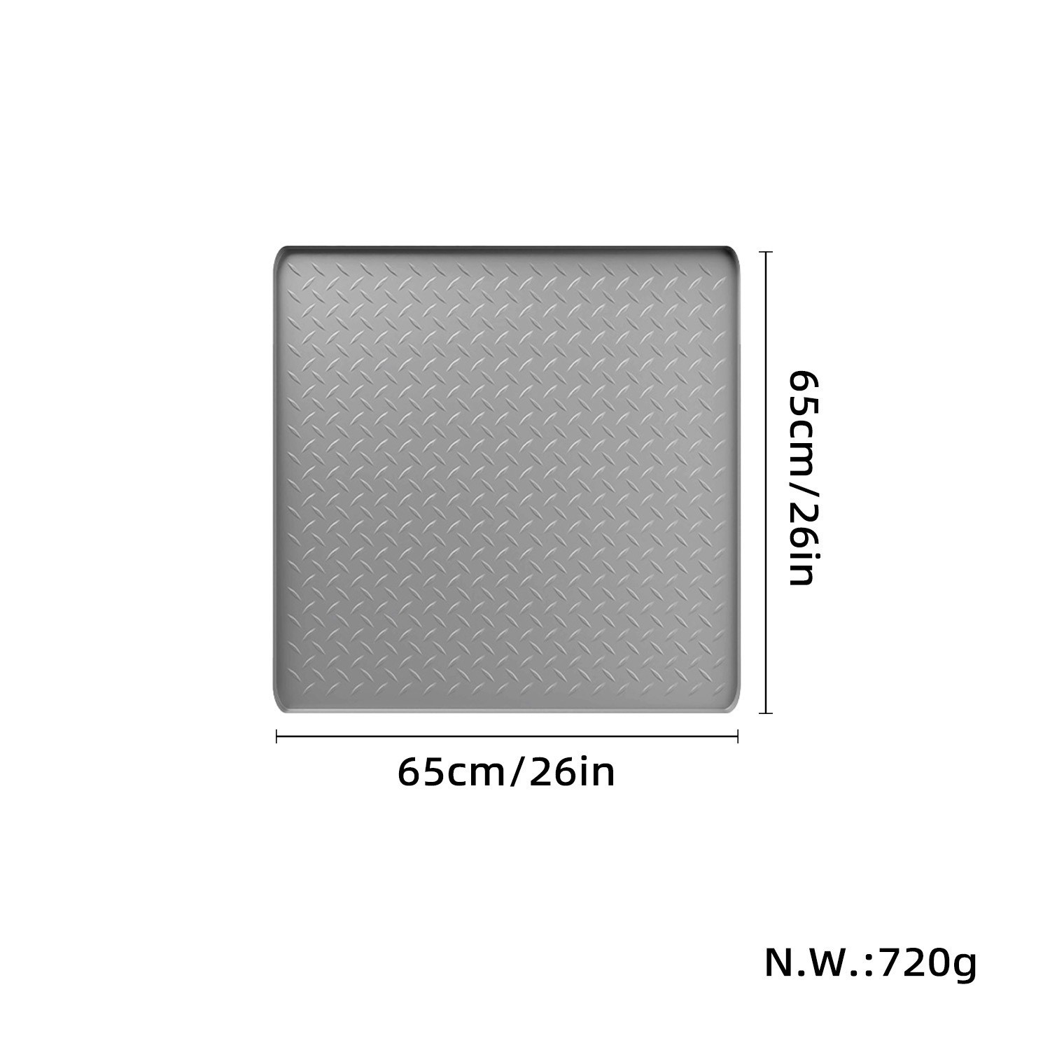 Cross-border silicone car repair and maintenance mat, oil leak-proof mat, garage waterproof and oil-resistant floor protection mat, easy to clean