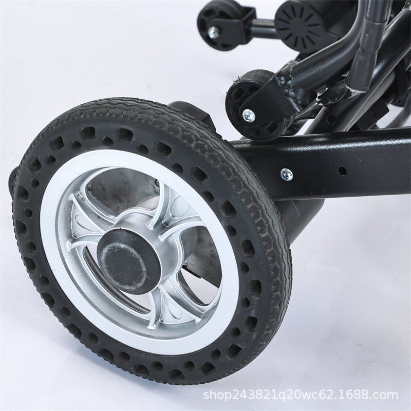 Electric Wheelchair 24V for Disabled and Elderly, Foldable Electric Scooter with Long Battery Life