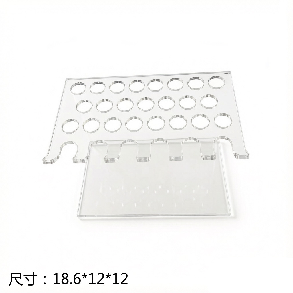 Caja de almacenamiento para arcos de ortodoncia dental, organizador de alambres cuadrados y redondos, caja de almacenamiento para materiales bucales, estante de resina acrílica.