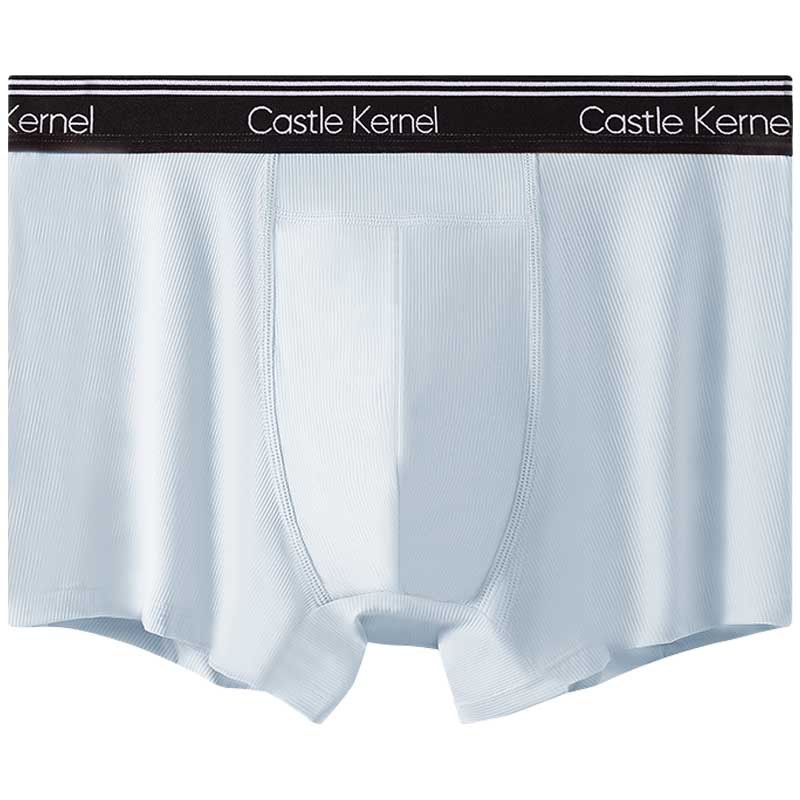 Ropa interior de seda de hielo para hombres, pantalones bóxer antibacterianos transpirables, pantalones cortos bóxer finos de verano para niños, ropa interior sin costuras para hombres