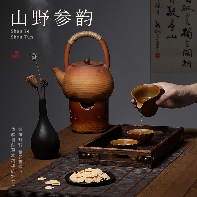 Qi Li Xiang 200g (2 cans) Gift Box Ginseng Slices (0.8-1.0cm) Changbai Mountain Foot-leaved Ginseng Slices