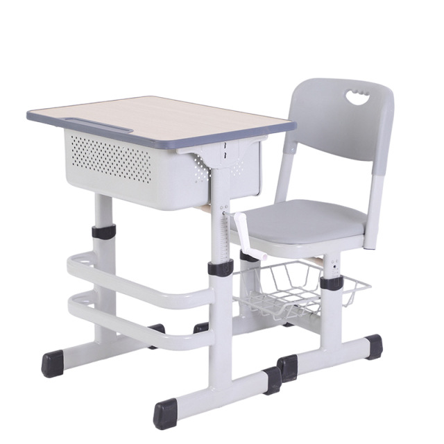 Customized Desks and Chairs for Primary and Secondary School Students, Liftable Desks, Single Study Desks and Chairs, Simple Household Children's Study Desks and Chairs
