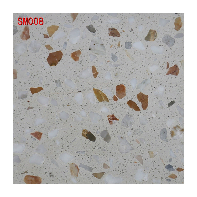 Сборные терраццо плитки для пола, многоспецификационные терраццо панели для торговых центров, цветные неорганические терраццо плитки
