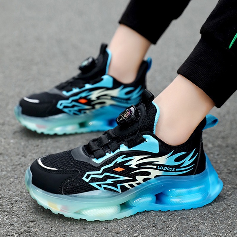 Girar Zhongda 2025 zapatos deportivos para niños al por mayor zapatos deportivos nuevos niños niños primavera y otoño niños primavera