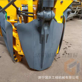 竹林用挖树机 液压四瓣起树机图片 自制小型挪树机视频