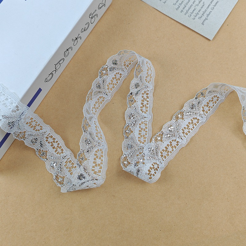 Estilo étnico color oro encaje plata encaje Ropa Accesorios niños muñeca falda Accesorios