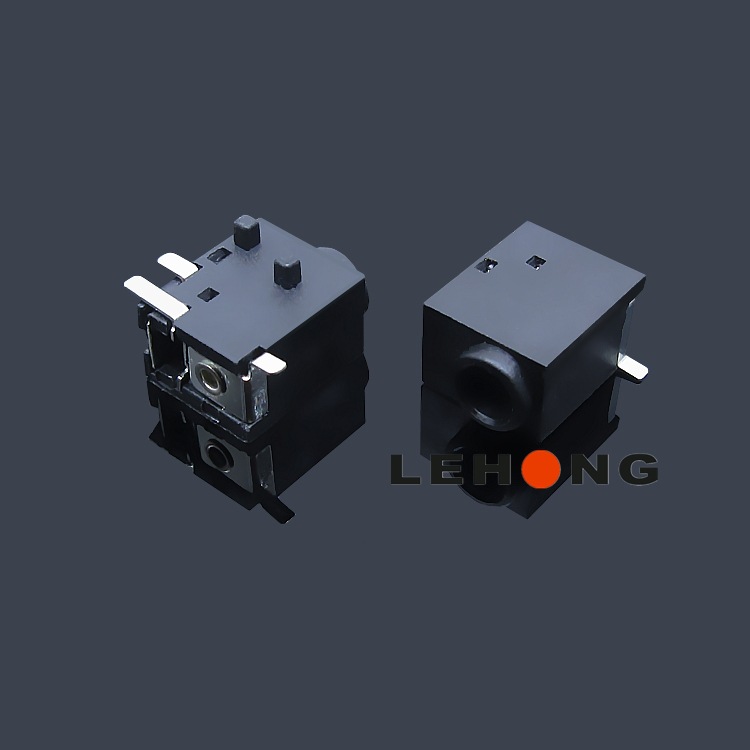 LH-DC-006TT贴片式/板上型DC1A大电流/直流电源母座/DC母座