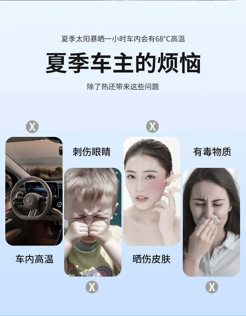 Car Window Sunshade Curtain, Car Sun Protection Curtain, Baby Privacy Curtain for Car, Children's Side Window Light-Blocking Curtain