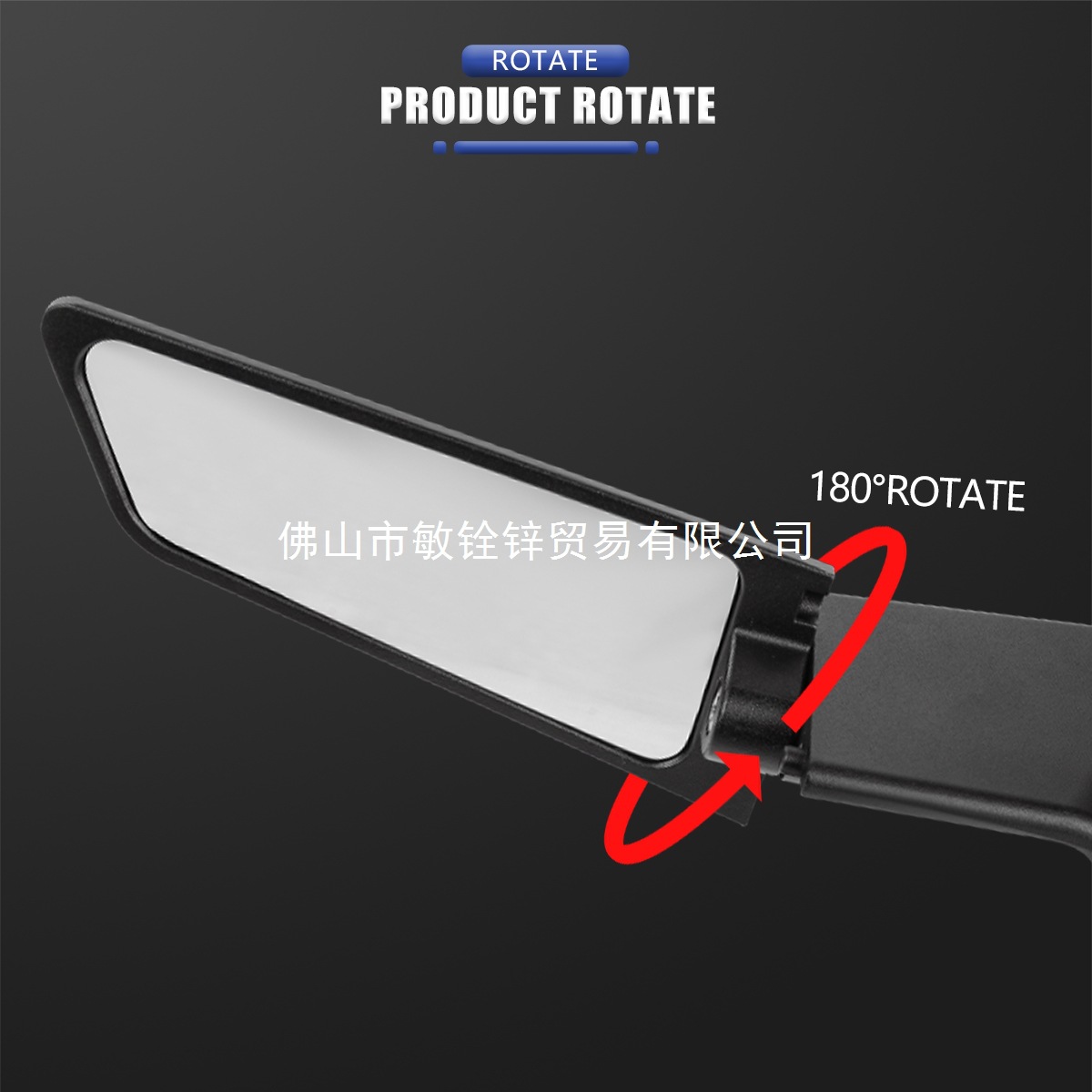 Espejo retrovisor de motocicleta con luz de dirección para Kawasaki Z1000 Z900 Z800 Z750 Z650 Z400