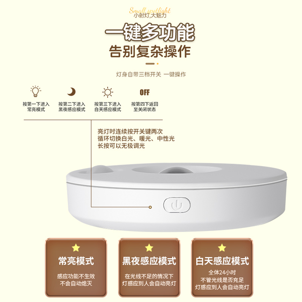 LED electromagnetic magnetic lights
