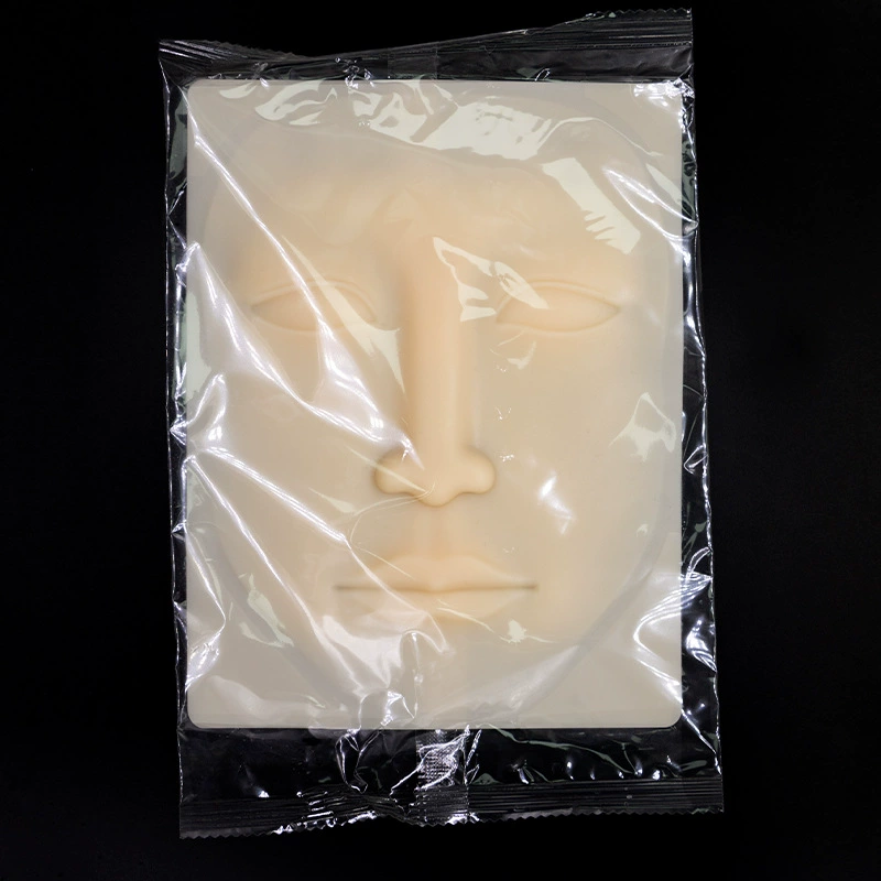 Realistic silicone skin for tattoo practice for face for beginners
