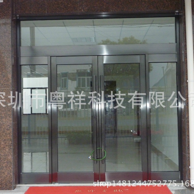 东莞厂家专业生产：电动玻璃门 不锈钢玻璃门 手动玻璃门 感应门
