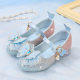 Girls High Heels 2025 New Fashion Children's Sweet Crystal Shoes Little Girls Dance Shoes Spot Wholesale