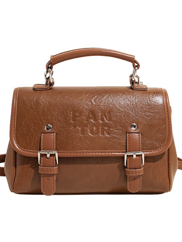 Bolso cuadrado pequeño de moda portátil para mujer 2025 nueva versión coreana de la mochila de moda Bolso bandolera de todo fósforo de nicho de alta gama