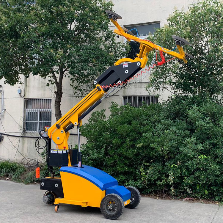 聚仁玻璃机械手 电动玻璃搬运车 助力搬运机械臂