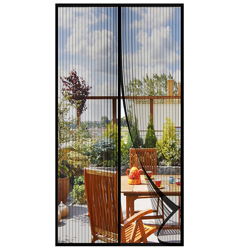 Cross-Border Magnetic Mosquito Net Door Curtain, Mosquito-Proof Screen Door Curtain, Punch-Free Door Curtain, Bedroom Blocking Curtain, Door Curtain